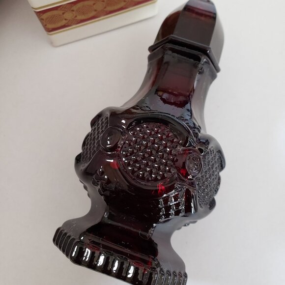 Avon Other - Vintage Avon Cape Cod Collection Salt Shaker 1978 Charisma Scent Ruby Glass
